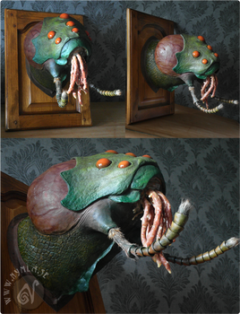 Frank the Plant-Eater - Monster Creature Wallmount