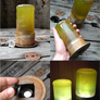 Green Glowing Steampunk Lantern (For sale on Etsy)