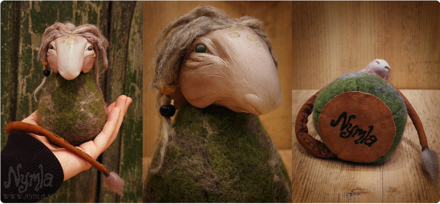 Hafdis the Nordic Forest Troll by Nymla