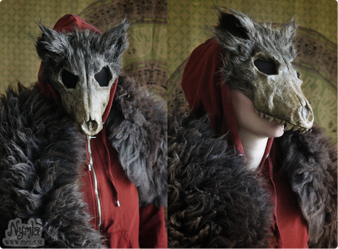 Red Ridinghood Wolf Mask #1
