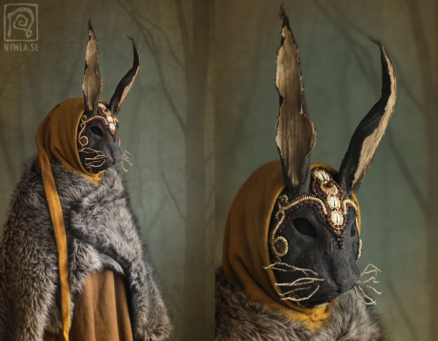 Monster Behind Rabbit Mask Forest Traveler - Rabbit Mask 1 by Nymla on DeviantArt
