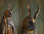 Forest Traveler - Rabbit Mask 1 by Nymla