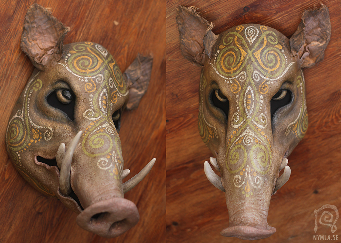Boar Mask Spirit Animal #3 by Nymla on DeviantArt Boar Mask Spirit Animal #3 by Nymla on DeviantArt