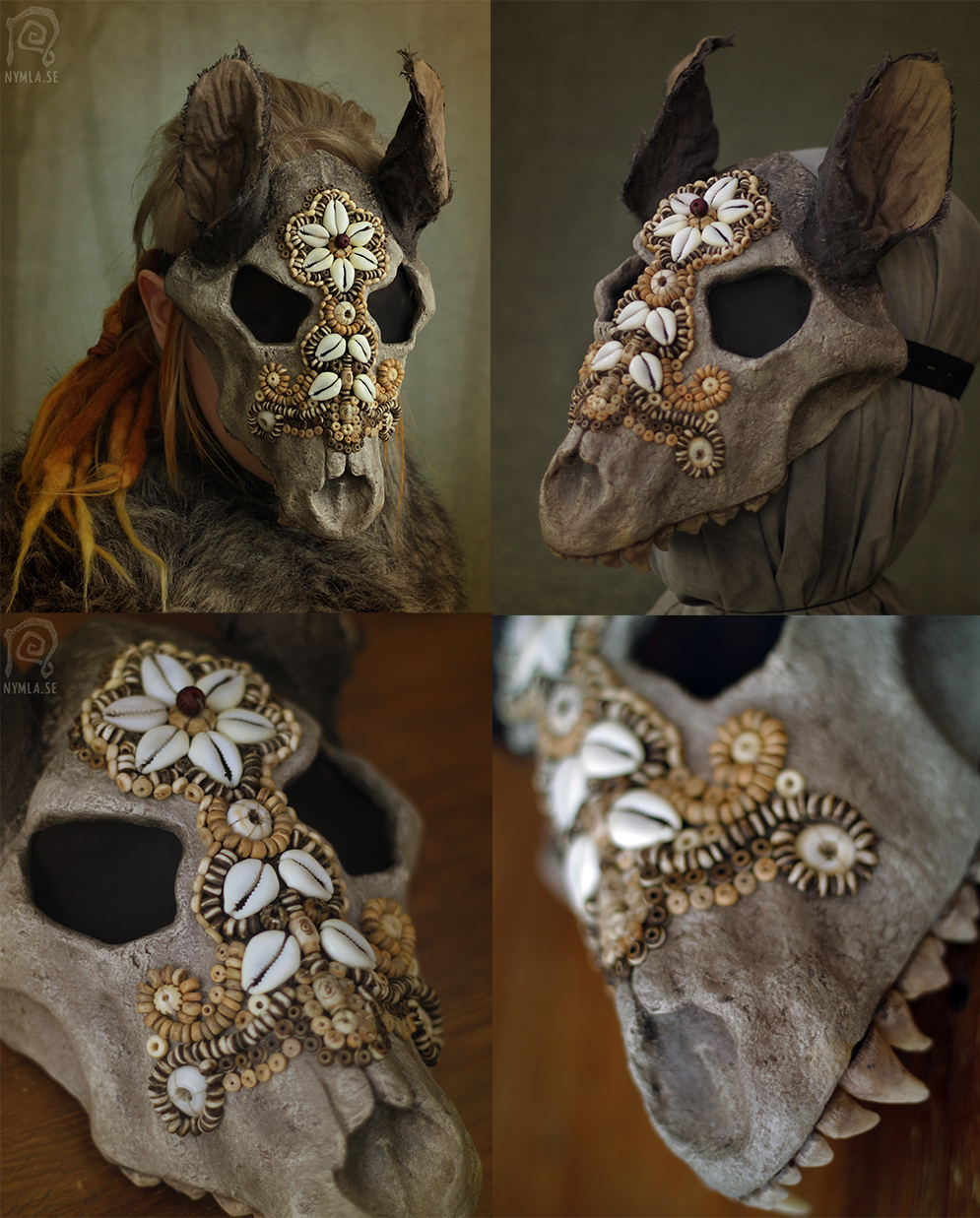 Wolf skull mask #2