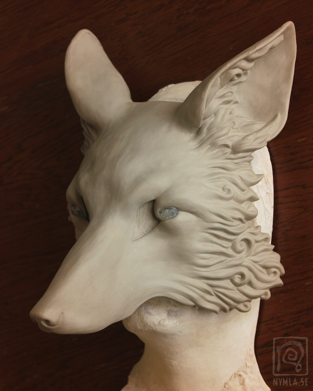 Fox sculpt, so swirly.