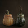 Ceramic Pumpkin Gourd Jars
