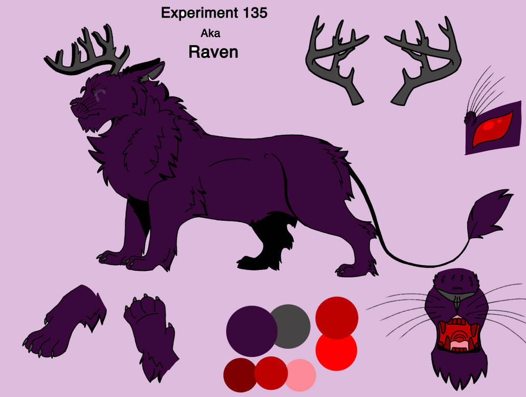 Experiment 135 or Raven by TerrorTigga on DeviantArt