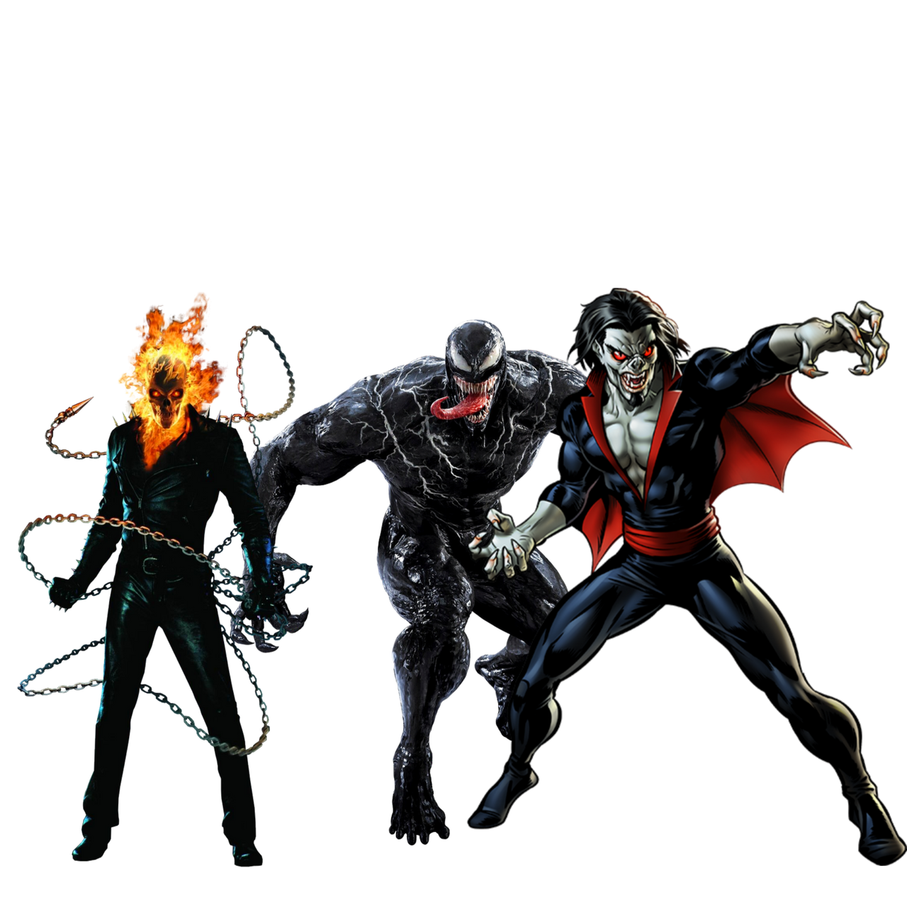Venom Rider Ghost Rider Vs Venom 4 Marvel Comics Venom Versus Wolverine # 1 2