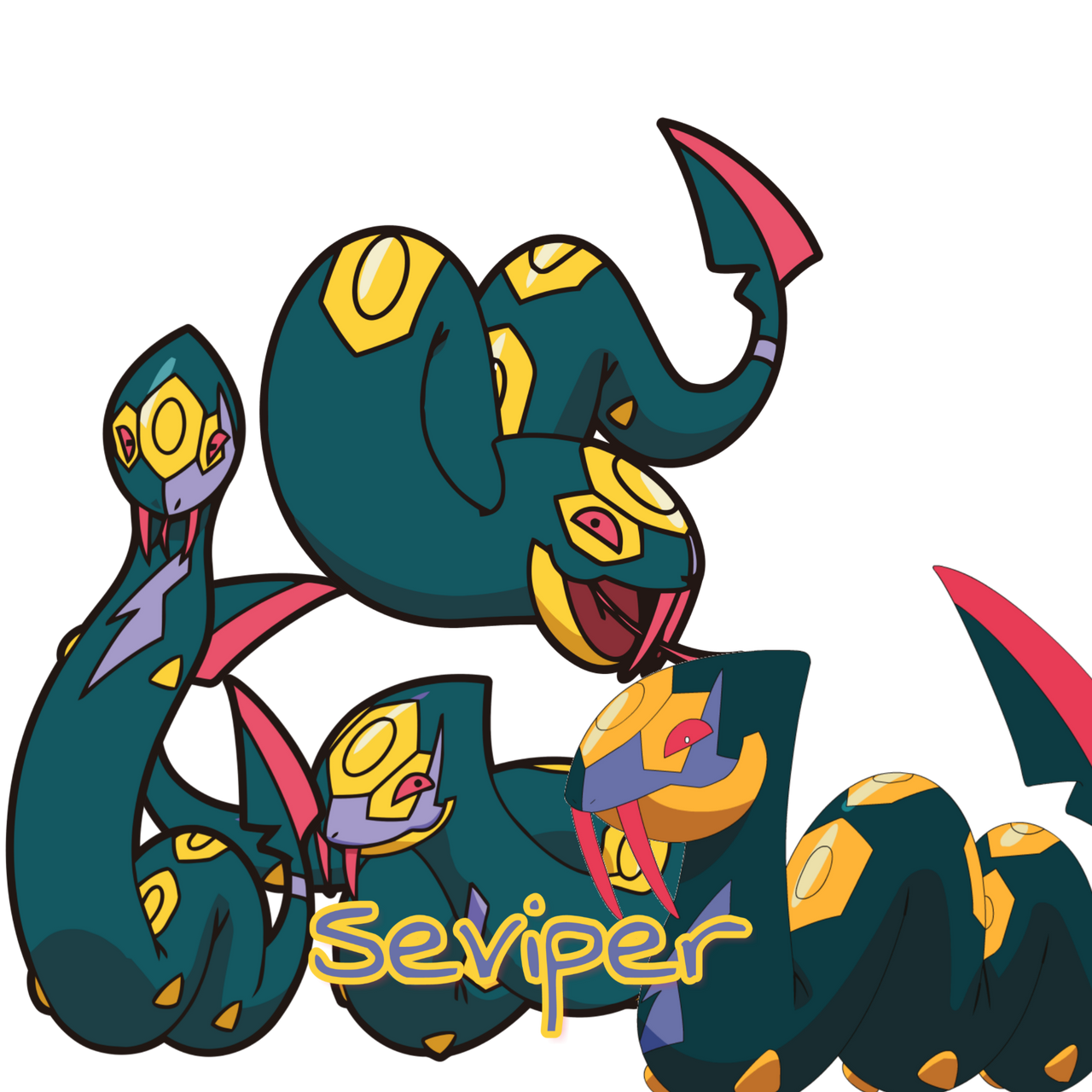Seviper Wallpaper by ceratosaurus45 on DeviantArt