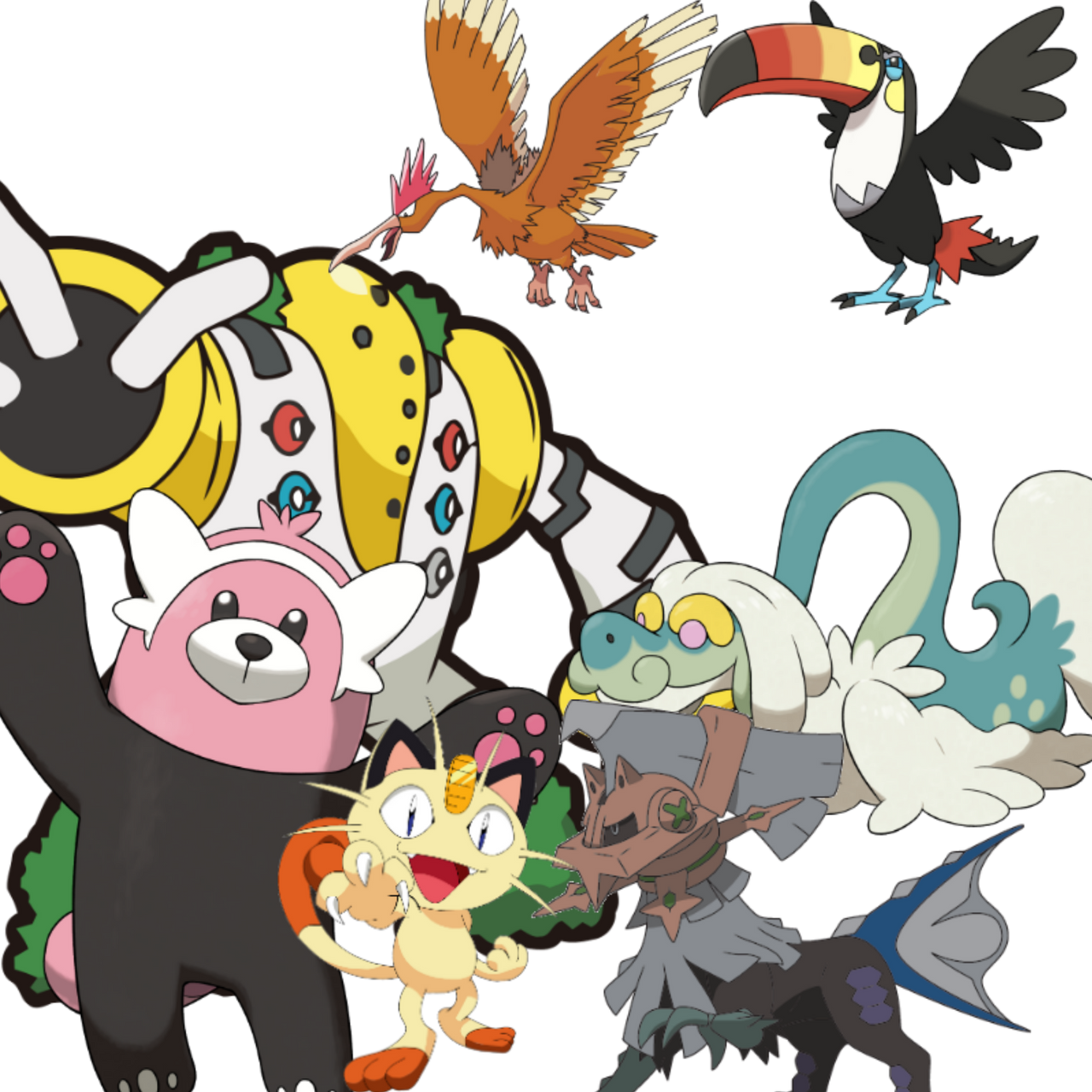 My favorite Normal types by ceratosaurus45 on DeviantArt