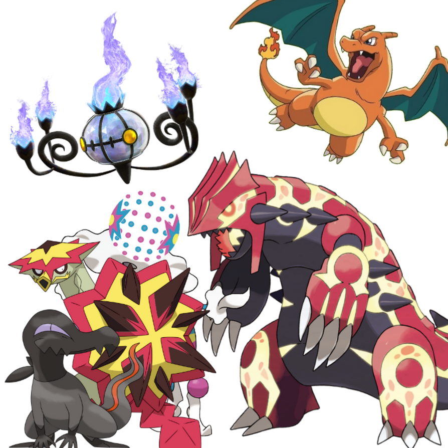 Fire Type Custom My favorite Fire Types by ceratosaurus45 on DeviantArt