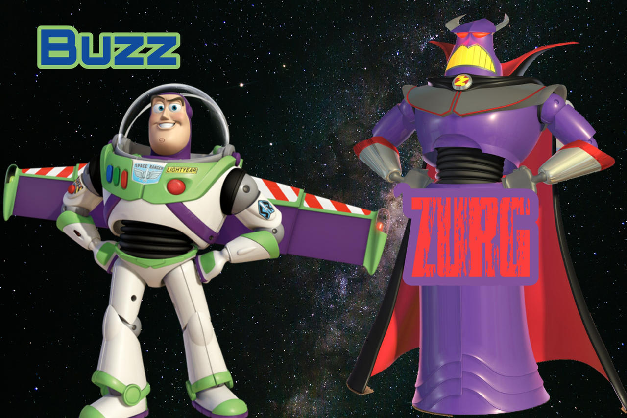 Buzz Lightyear Rival Buzz lightyear and Emperor Zurg by ceratosaurus45 on DeviantArt