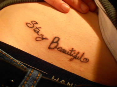 Stay Beautiful.
