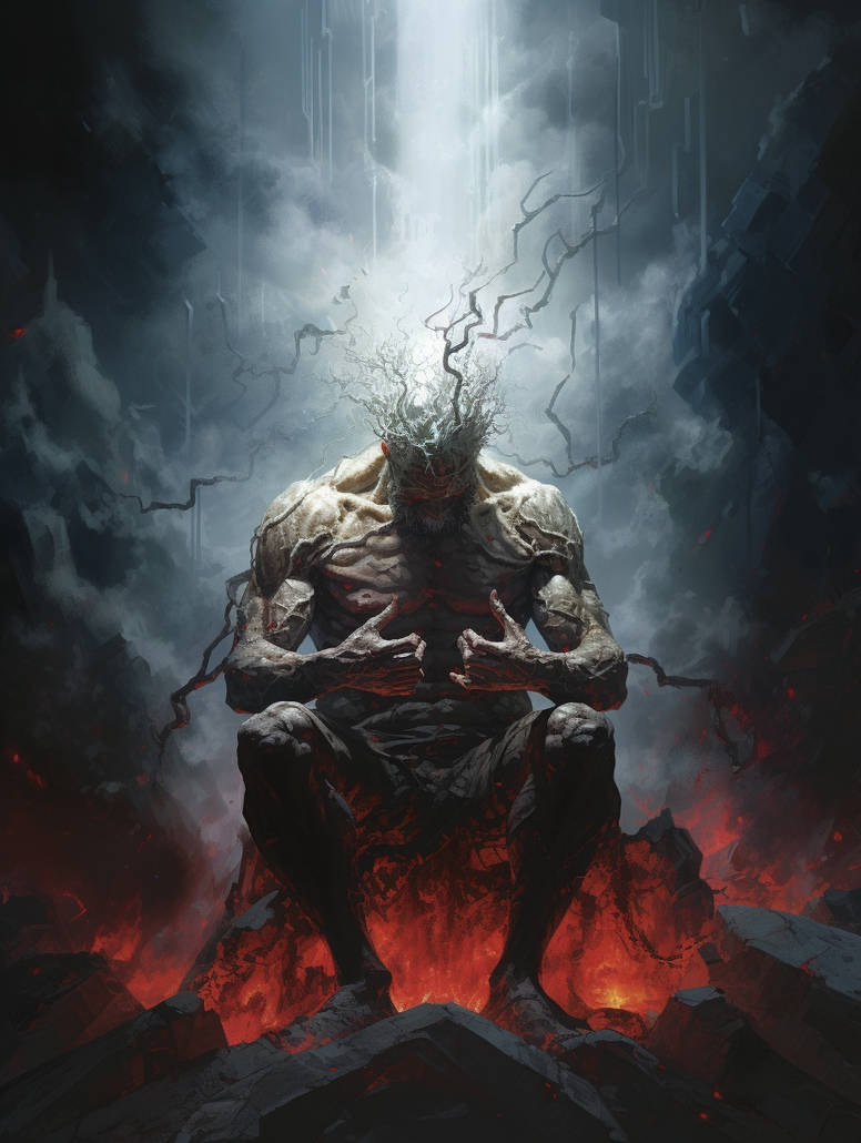Most Ripped God The broken god by zh84 on DeviantArt