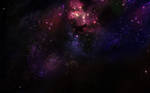 Deep Space Nebula by Hameed