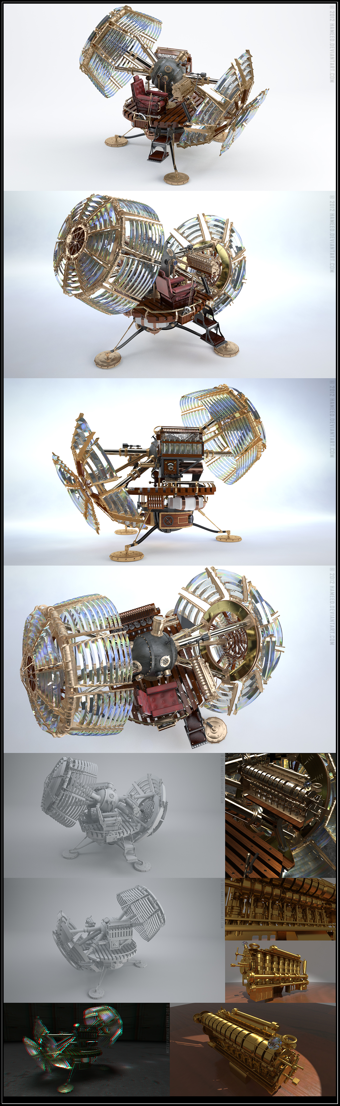 Time Machine Test Renders