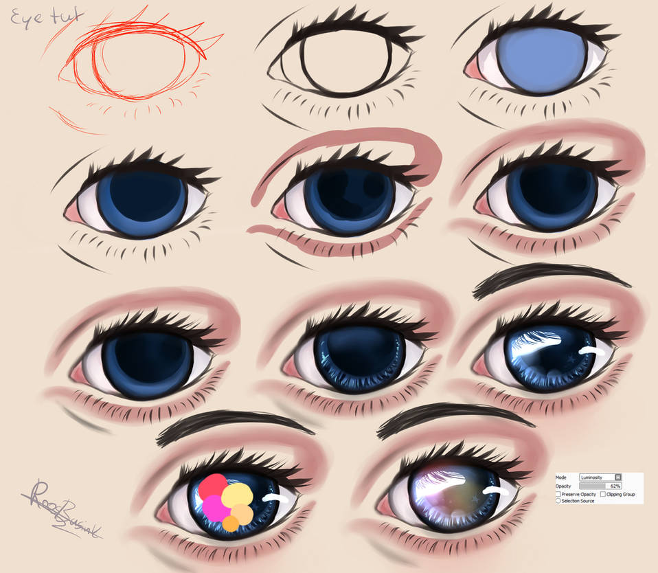 Step by Step Eye Tut