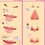 Step by Step - Lips and Nose