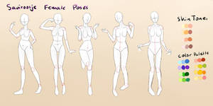 .Female Pose Reference.