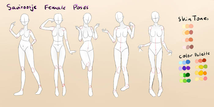 .Female Pose Reference.