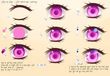 Step By Step - Soft colored eye
