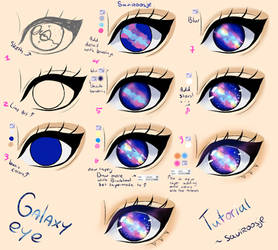 Step by Step - Galaxy eye TUTORIAL