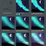 Step by Step - Galaxy background