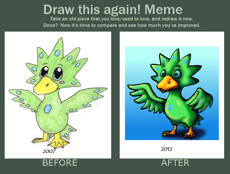 Draw This Again Meme- Ducky