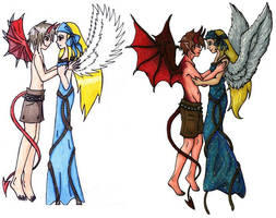 Angel And Demon In Love 6-7 Years Later