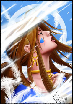 Belldandy singing Fan Art