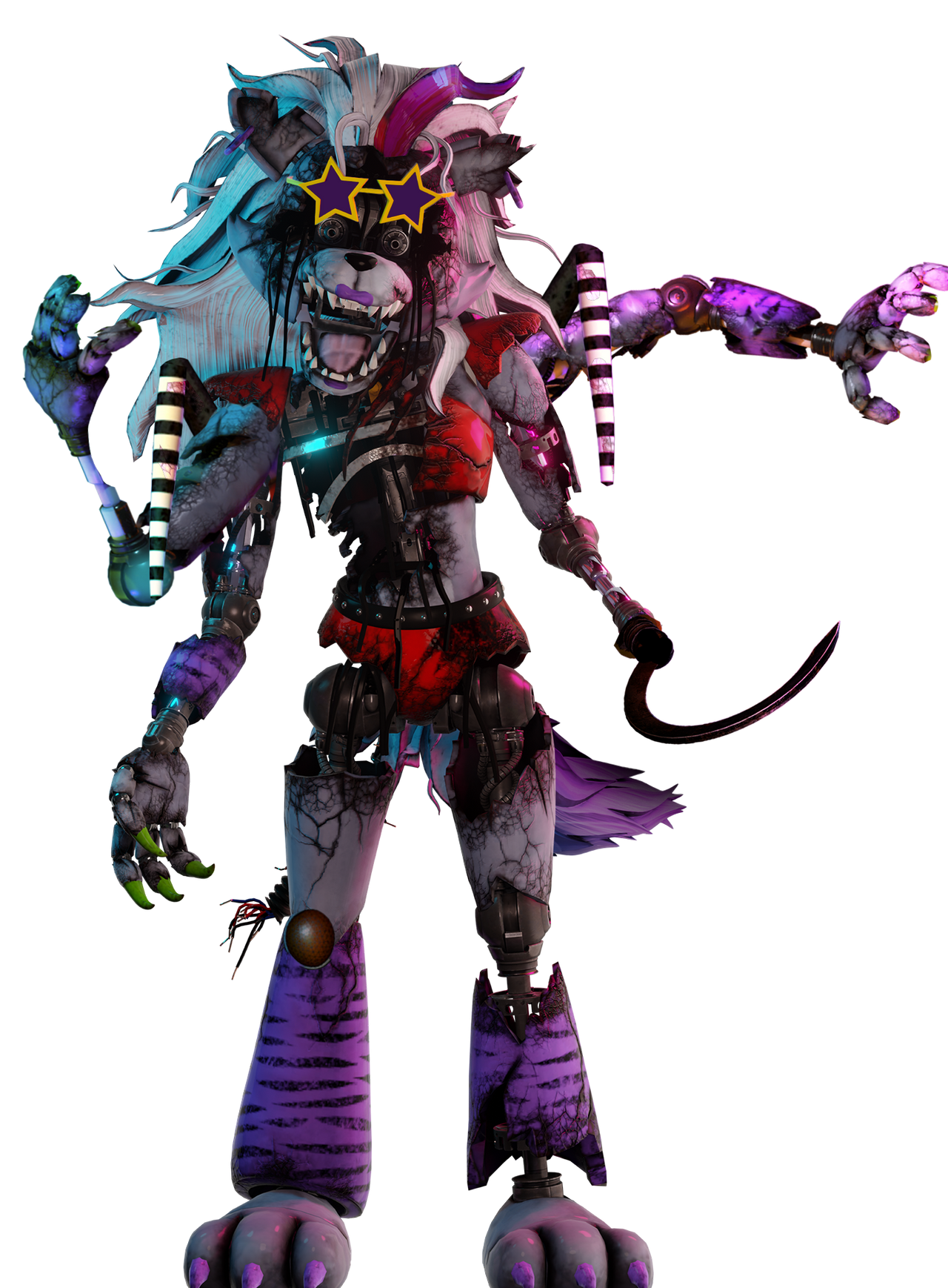 Bb Roxer Shattered Roxer by danimatronicspeedYT on DeviantArt