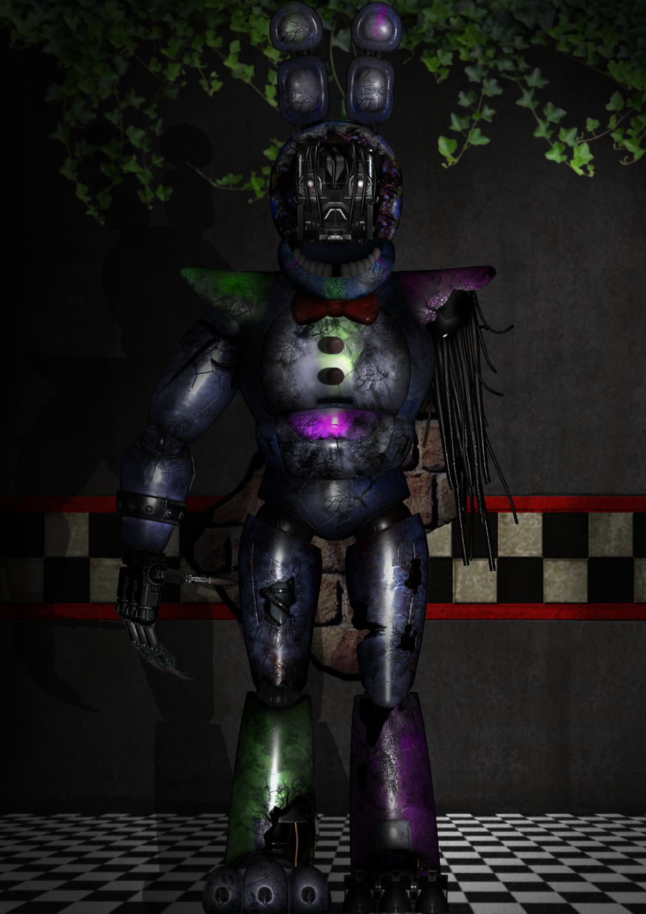 Glamrock bonnie by Mbenn2 on DeviantArt