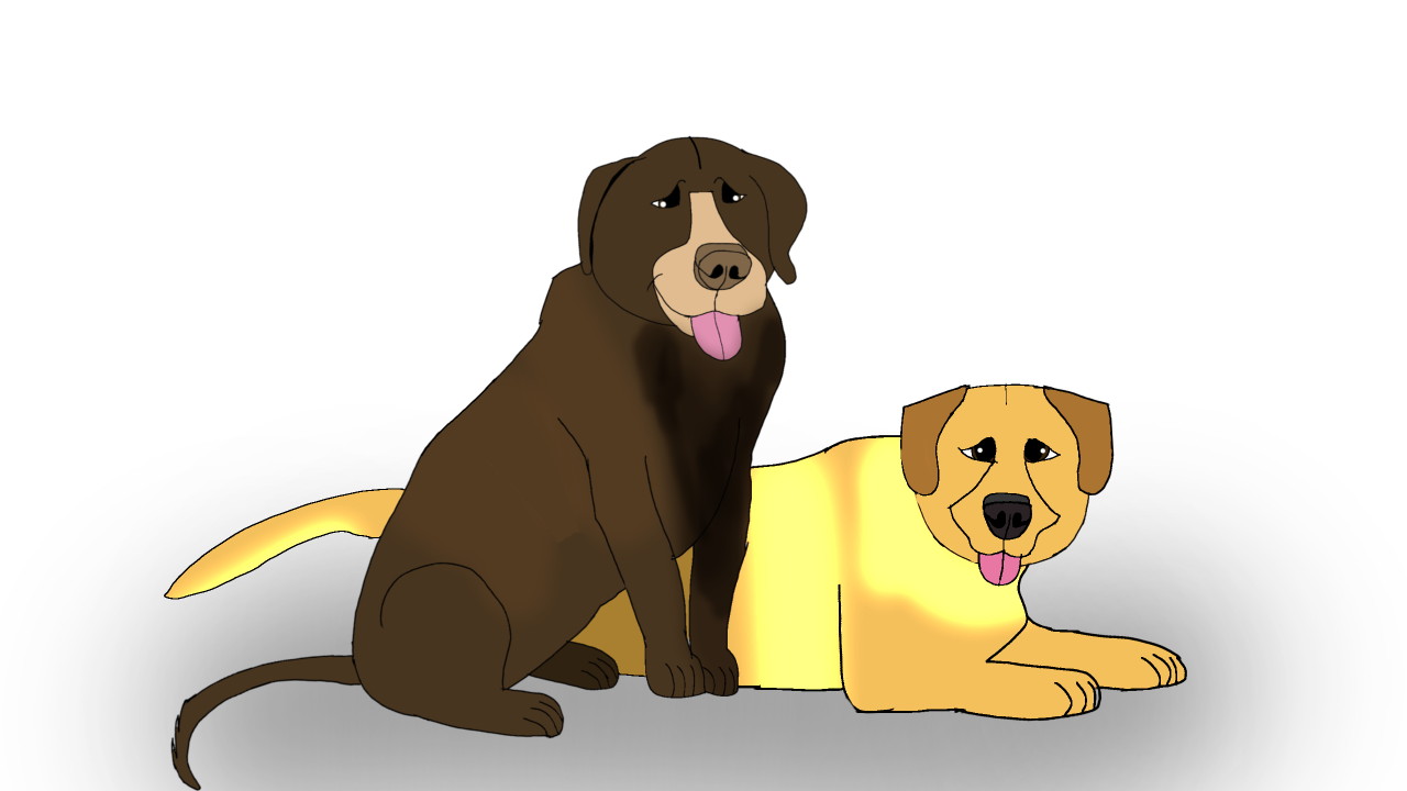 Labradors by erodrigu259 on DeviantArt Labradors by erodrigu259 on DeviantArt