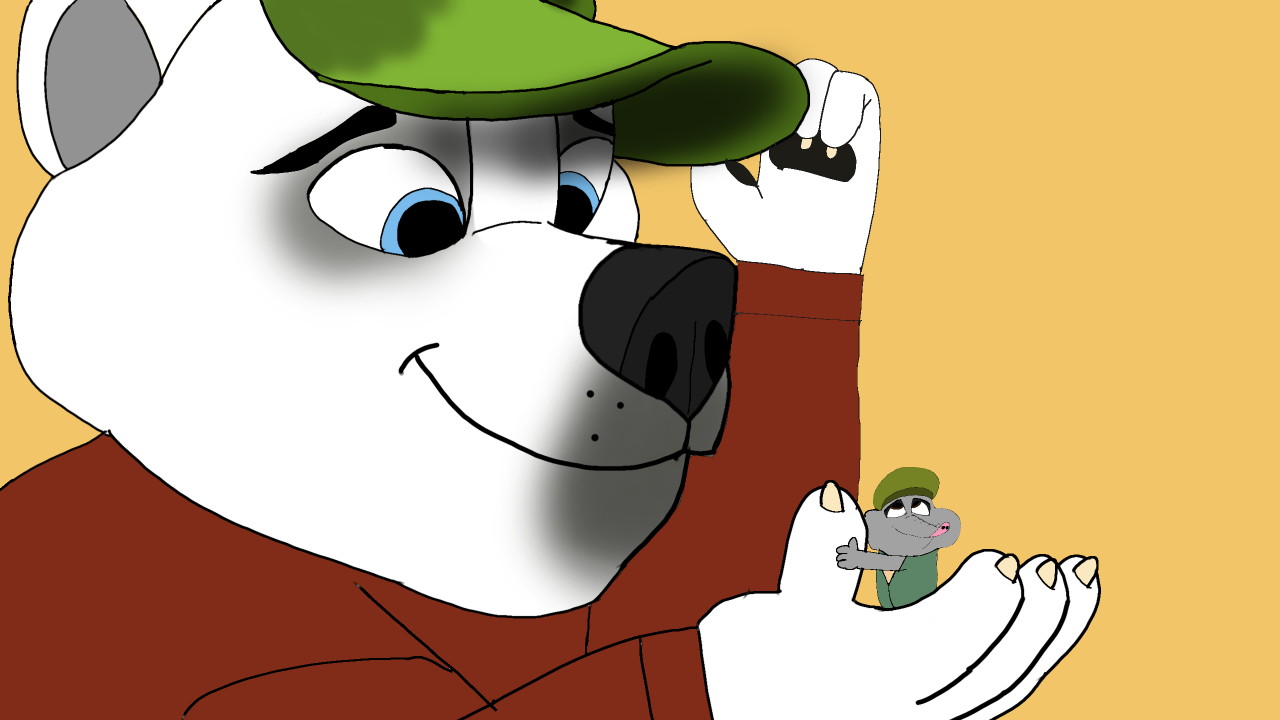 Young Mr. Big and Polar Bear Cub by erodrigu259 on DeviantArt