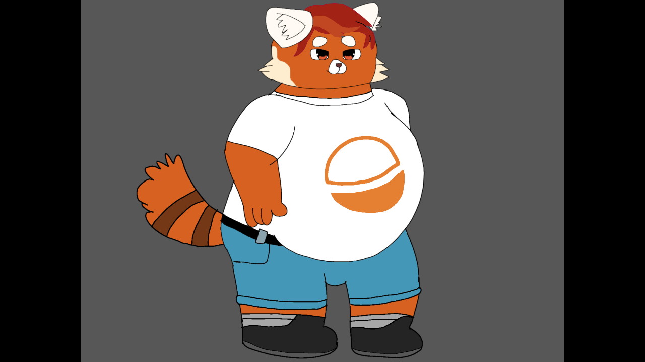 Fat Red Panda by erodrigu259 on DeviantArt