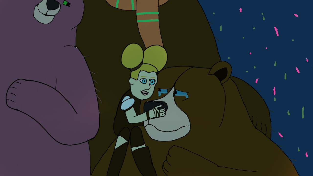 Baby Bear Cries After Goldilocks Saves Him by erodrigu259 on DeviantArt