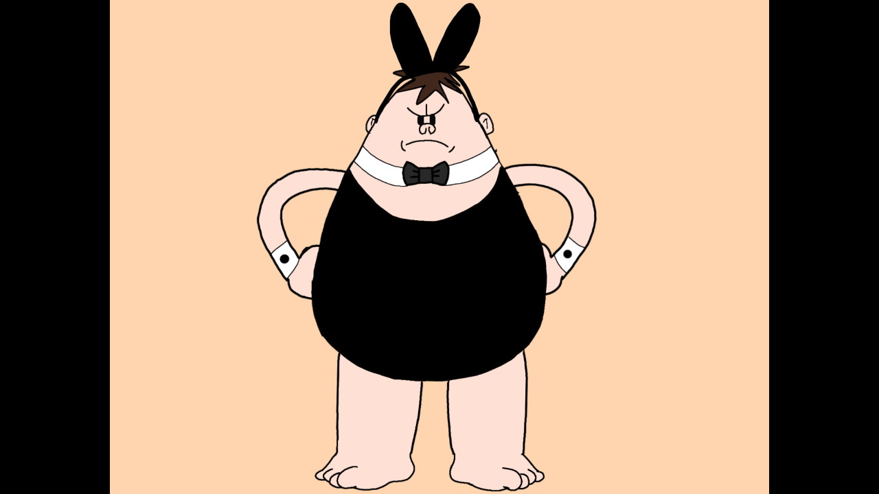 Captain Underpants/Mr. Krupp Black Bunny Costume by erodrigu259 on ...