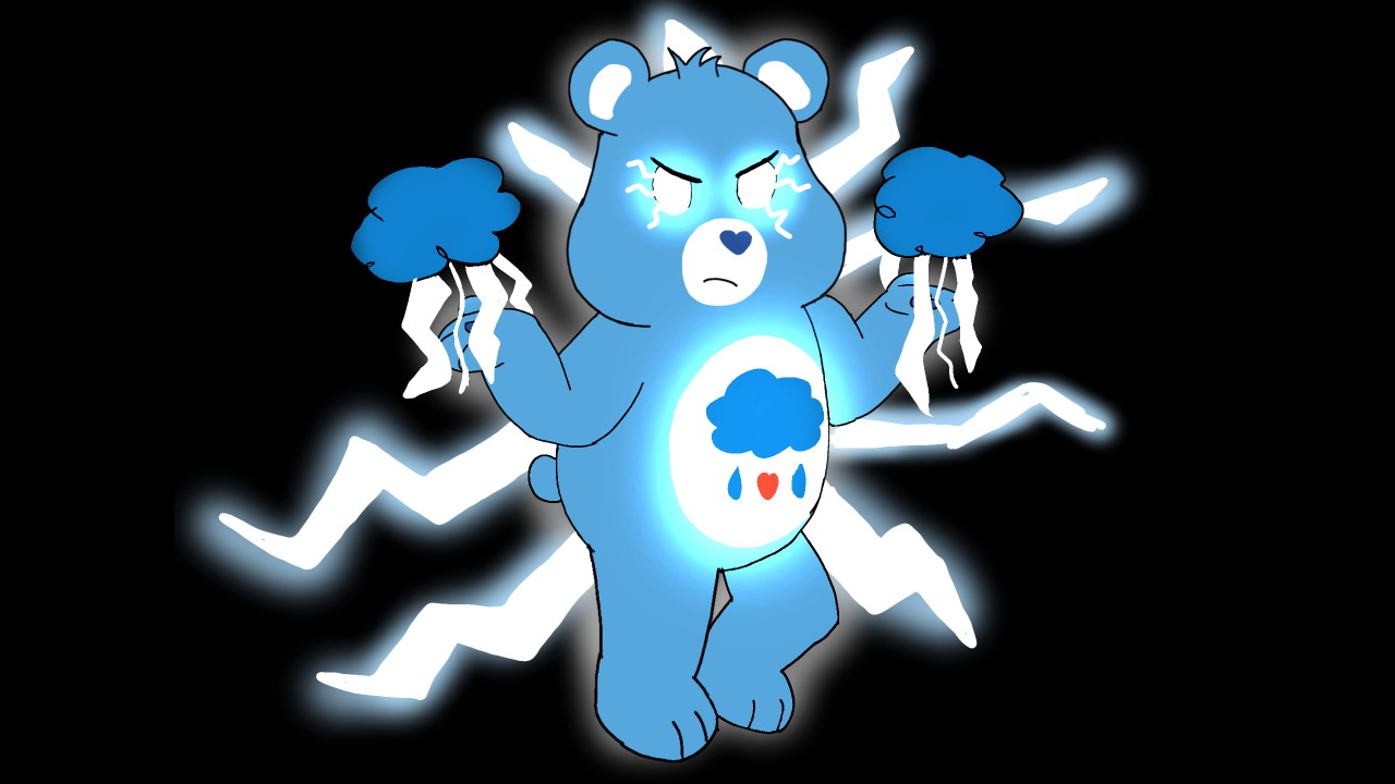 Care Bears: Grumpy Bear Upgraded by erodrigu259 on DeviantArt