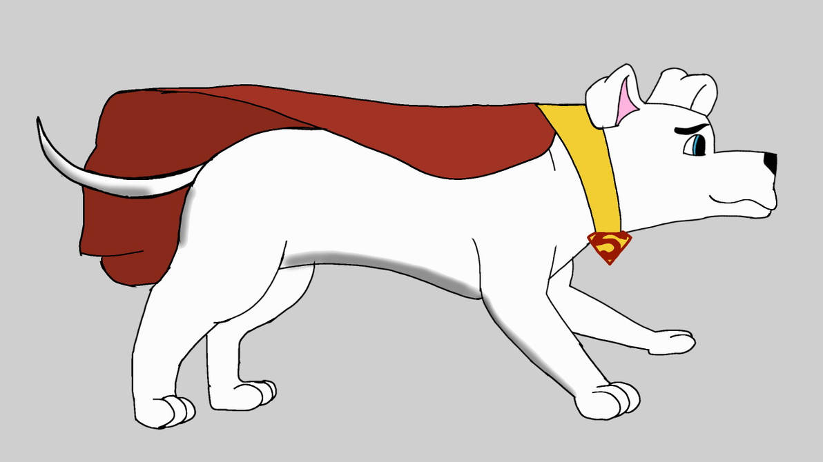 Krypto the Superdog Drawing by erodrigu259 on DeviantArt