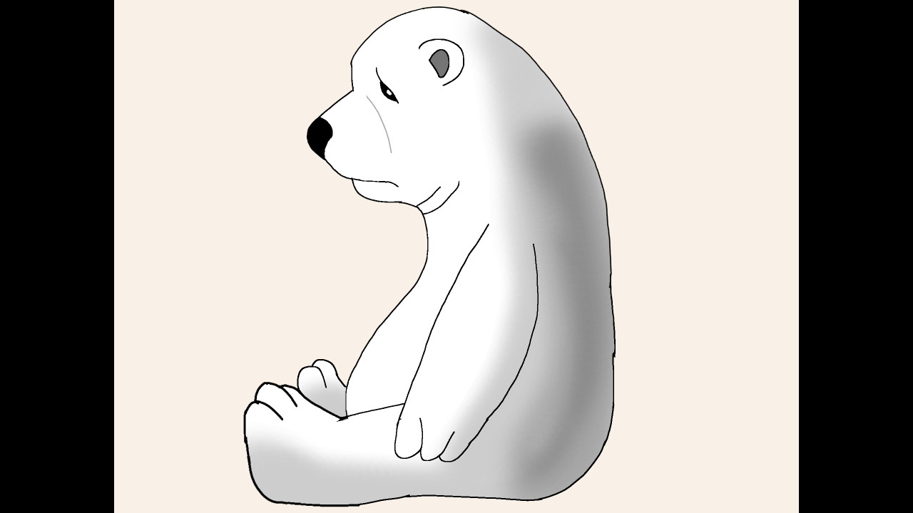 Sad Polar Bear Cub by erodrigu259 on DeviantArt
