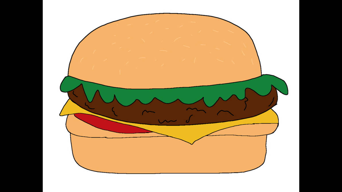 Krabby Patty Drawing by erodrigu259 on DeviantArt