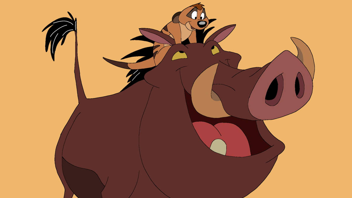 Timon and Pumbaa by erodrigu259 on DeviantArt