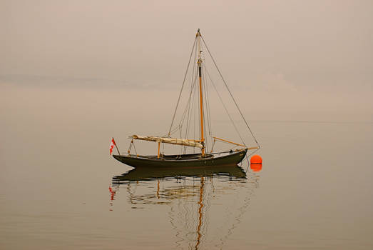 Sailboat at rest