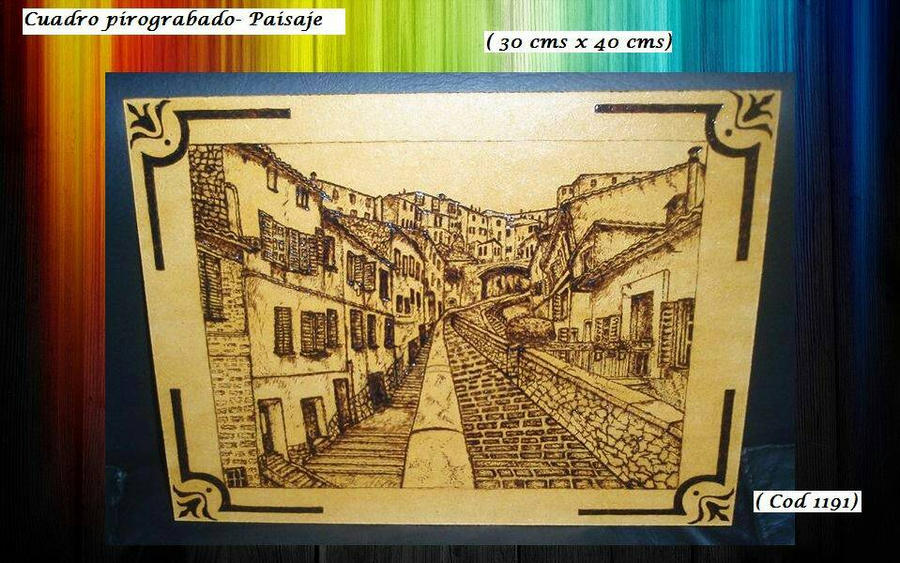 Landscape pyrography by Ryanartworks on DeviantArt