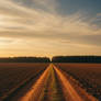 A red dirt track