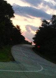 Road to the sunset