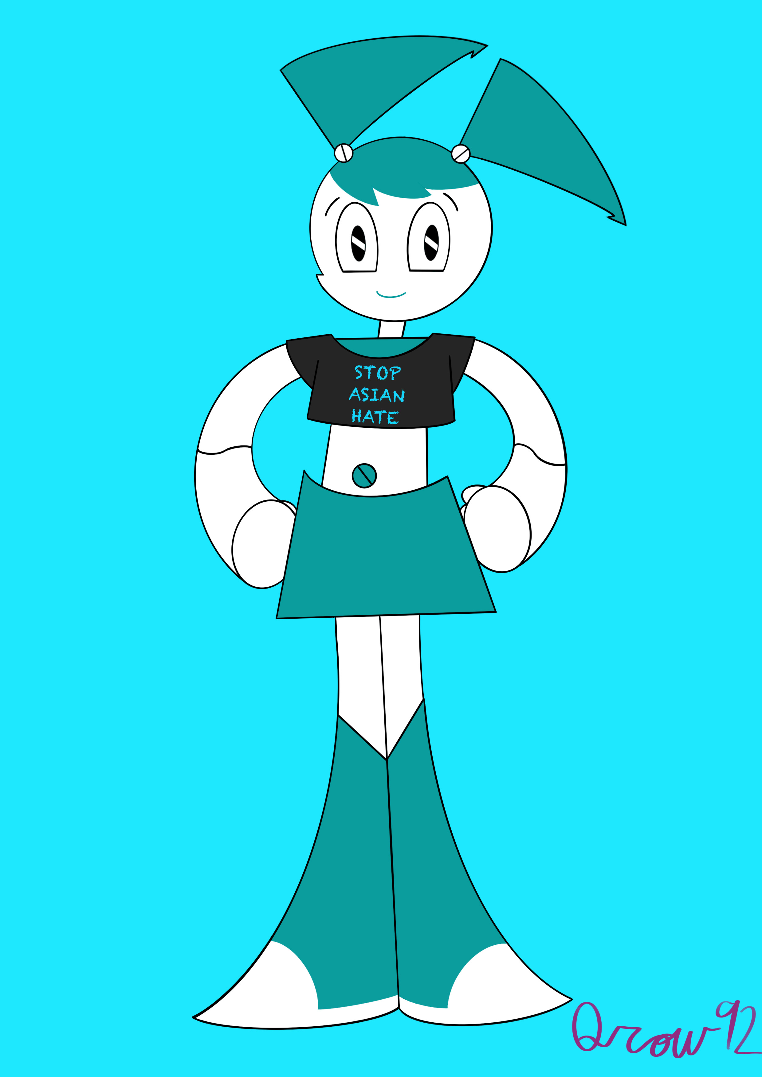 jenny #mlaatr #vector #xj9  - ̗ ̀My Life as a Teenage Robot ̖ ́