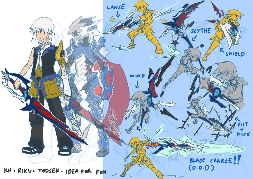 Riku idea for FUN by ZafA-02 on DeviantArt