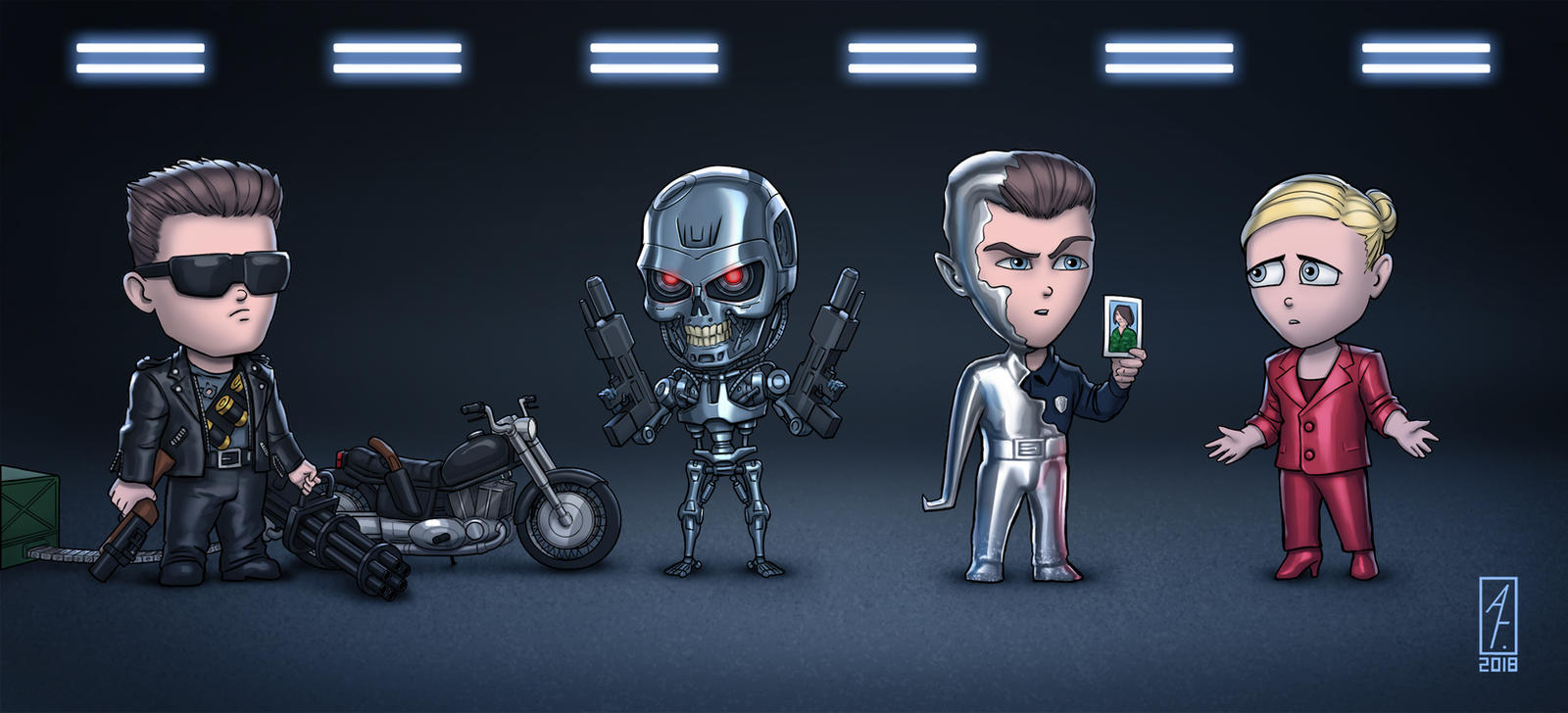Deviantart Terminator Hybrids terminators by ANDREYGORKOVENKO on DeviantArt