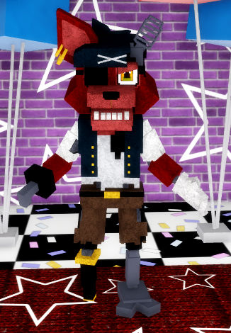 Withered Foxy - FNaF 2 Minecraft Skin